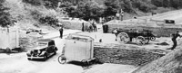 Barricade - British defences