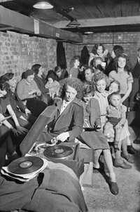 Communal air raid shelter