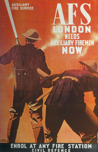 Auxiliary Fire Service poster