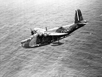 A Short Sunderland on patrol